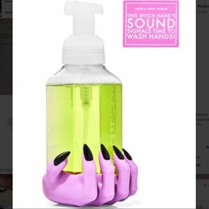 Bath and Body Works Halloween Purple Witch Hand Soap Holder